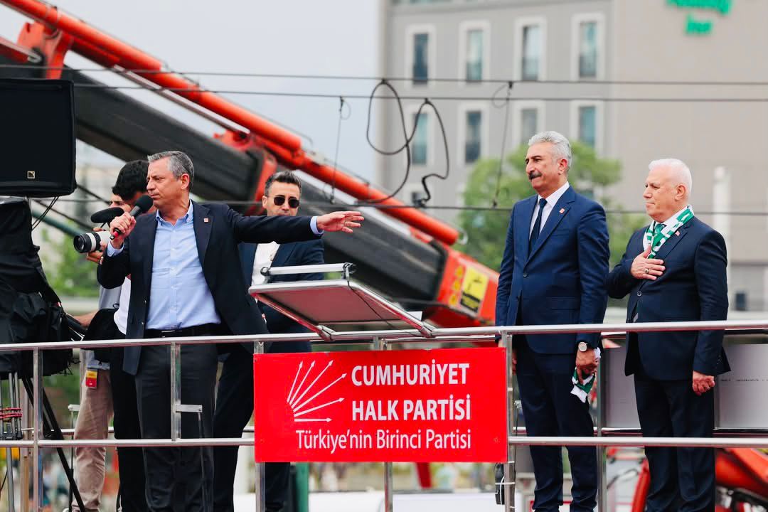 BURSALIDAN CHP MİTİNGİNE TAM DESTEK!