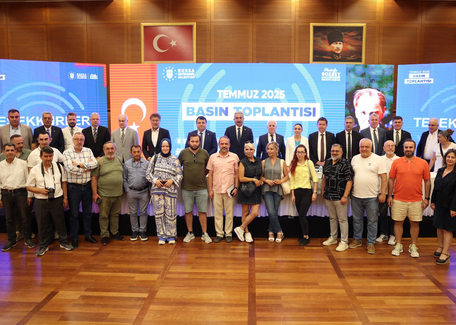 BAŞKAN BOZBEY: “SADECE BUGÜNÜ DEĞİL, YARINLARI DA DÜŞÜNEREK HAREKET EDİYORUZ”