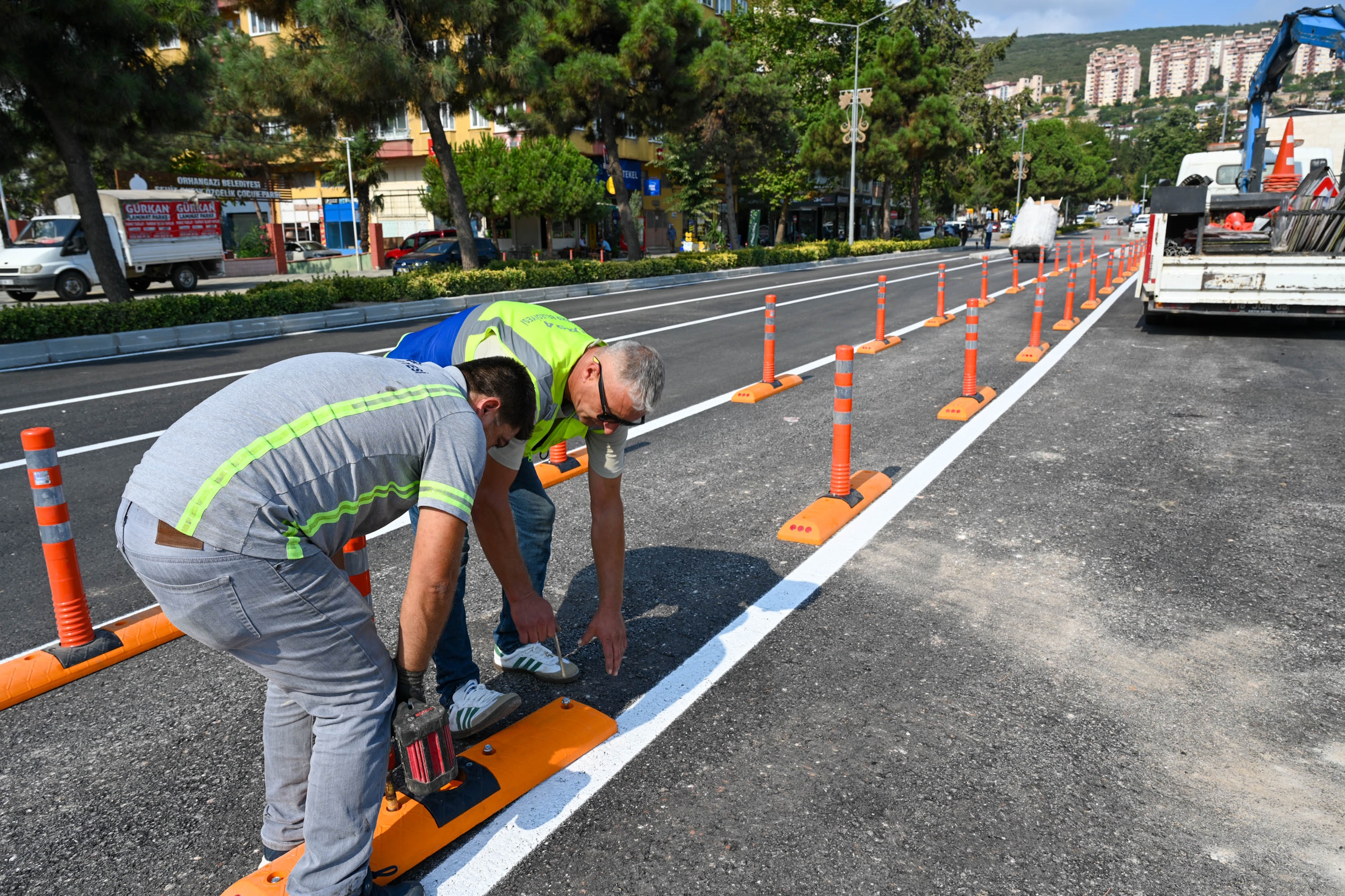 ORHANGAZİ’DE ULAŞIM KONFORLU HALE GELDİ