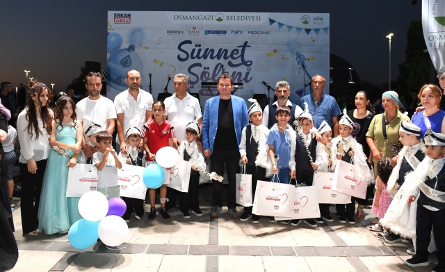 OSMANGAZİ’DE SÜNNET ŞÖLENİ