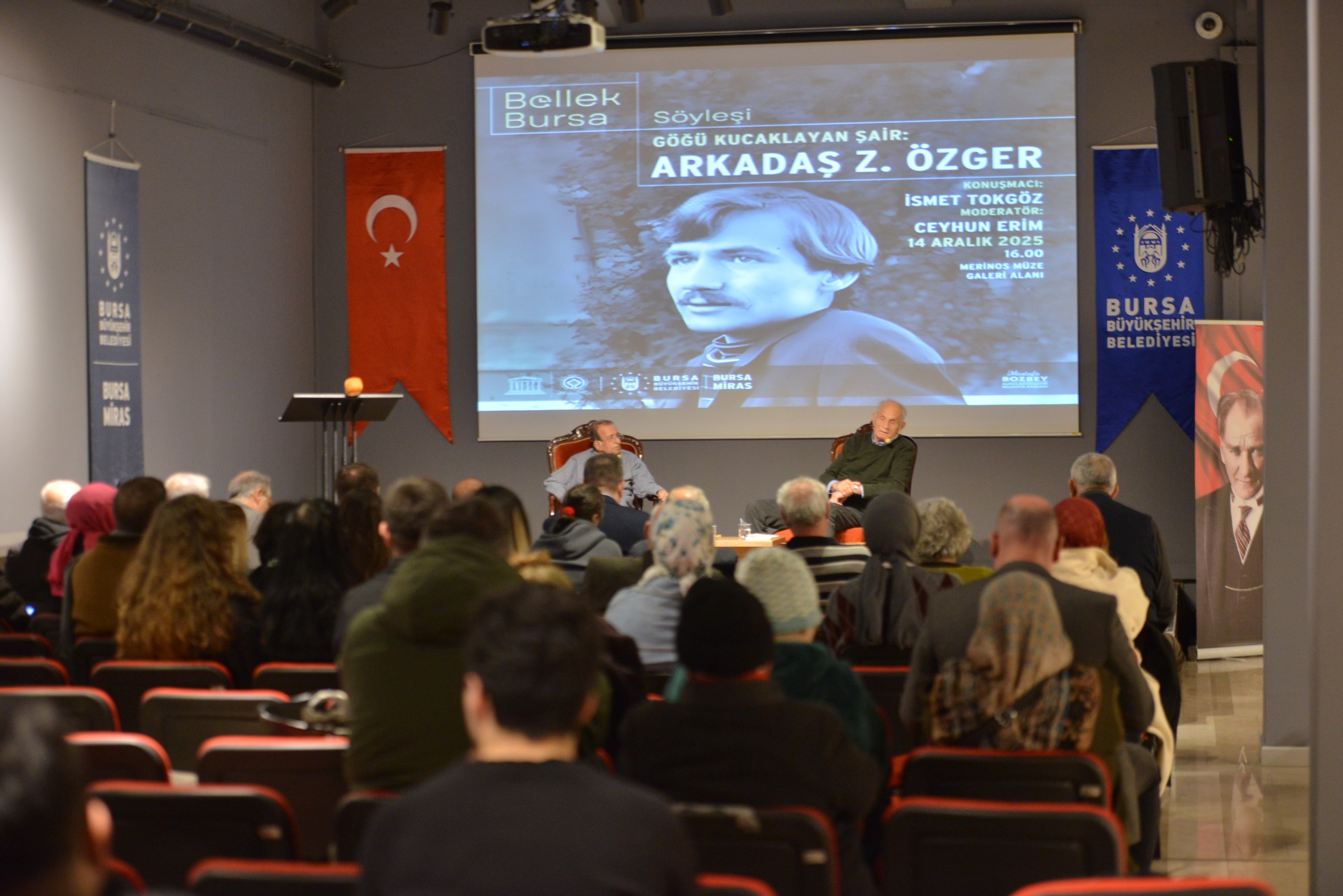 ‘KENT SÖYLEŞİLERİ’NDE ARKADAŞ ZEKAİ ÖZGER ANILDI