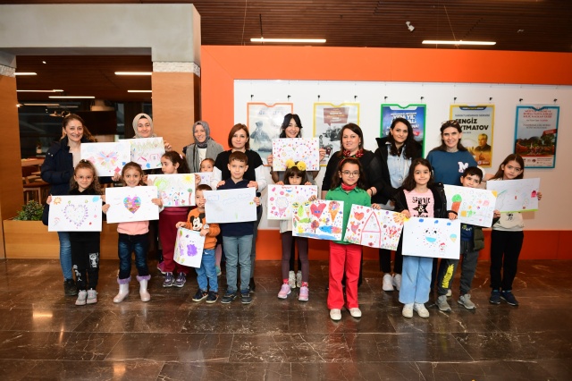 OSMANGAZİ’DE HAYALLERLE RENKLER BULUŞTU