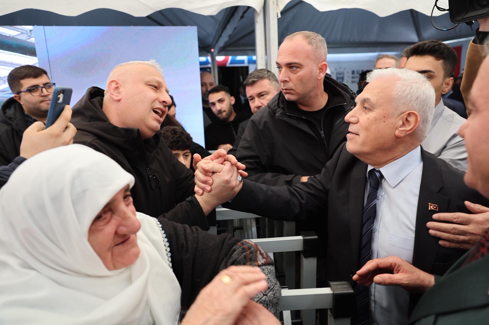 BAŞKAN MUSTAFA BOZBEY: KİMSE HİZMET AŞKIMIZI SORGULAYAMAZ