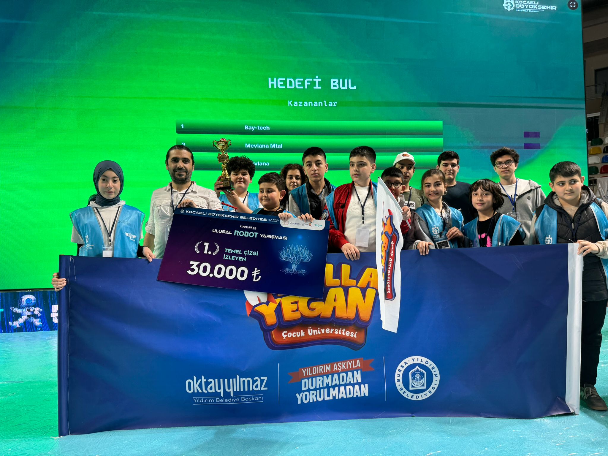 Yıldırımlı Mucitler Türkiye Şampiyonu